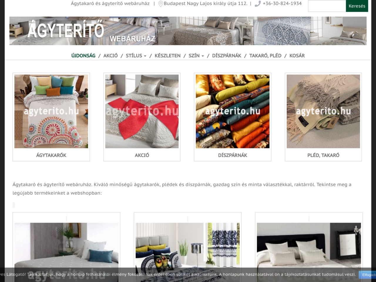 Ágytakaró webáruház